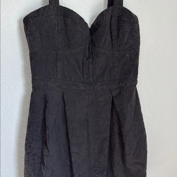 Bardot Black Sweetheart Sheath Mini Dress - Picture 8 of 10